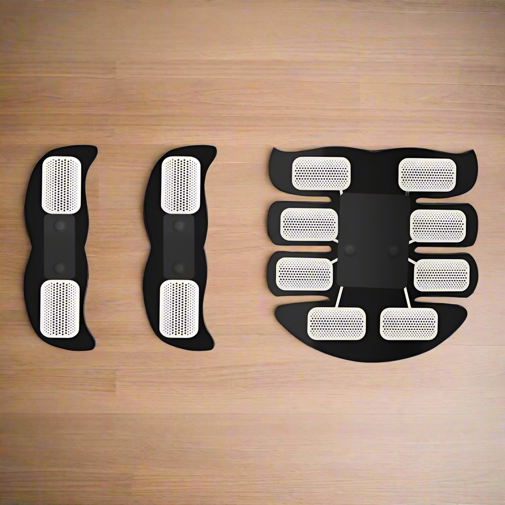 Experience efficient muscle toning and strengthening with the Aymor FitPulse EMS Trainer, an advanced electric muscle stimulation (EMS) device for targeted core workouts. Designed with adjustable intensity levels, this portable and rechargeable trainer enhances abdominal, arm, and leg muscle definition while promoting fat reduction. Ideal for fitness enthusiasts and beginners, it provides a convenient, hands-free solution for building strength and improving endurance. Perfect for home workouts or on-the-go 