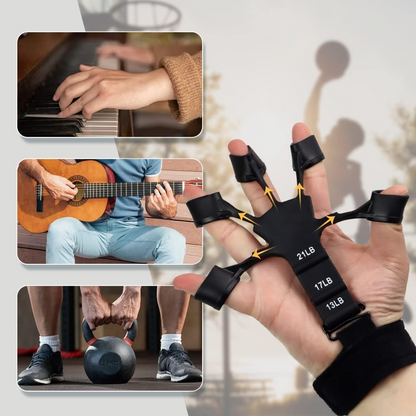 Aymor PowerGrip is designed for enhanced grip strength and hand endurance with adjustable resistance settings. Its ergonomic design offers a comfortable, non-slip grip, ideal for building forearm strength and hand flexibility. Compact and portable, it’s perfect for on-the-go training and a must-have for athletes, musicians, and anyone focused on improving hand health and muscle control