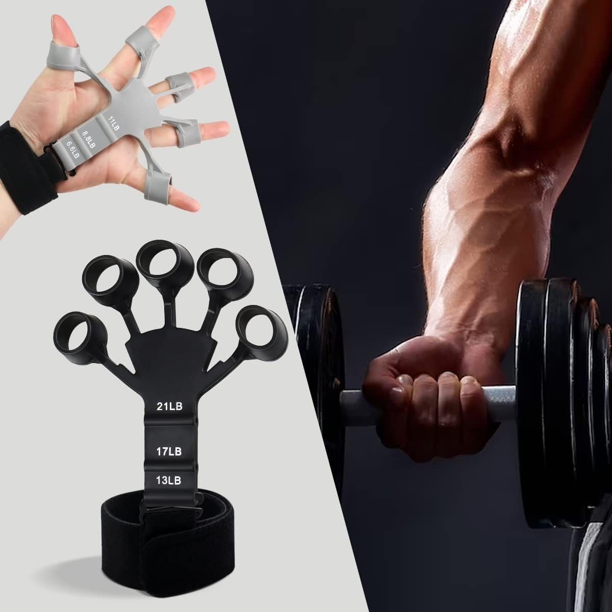 Aymor PowerGrip is designed for enhanced grip strength and hand endurance with adjustable resistance settings. Its ergonomic design offers a comfortable, non-slip grip, ideal for building forearm strength and hand flexibility. Compact and portable, it’s perfect for on-the-go training and a must-have for athletes, musicians, and anyone focused on improving hand health and muscle control